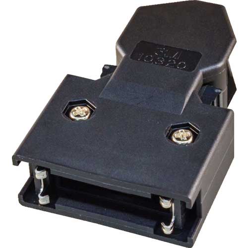 3M 配線用コネクタ ミニチュアデルタリボンシステム ノンシールドシェルキット 極数20 10320-56F0-008