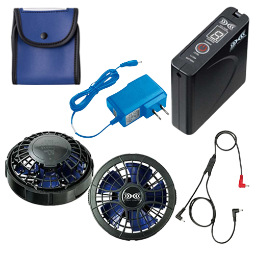 空調服 スターターキット パワーファン ファン バッテリー SKSP01の