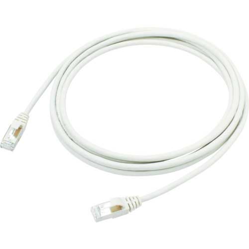 3M シールドイーサネットケーブル Cat5e対応 FTPタイプ 1m VOL-5EFLB-L1-GY-IC