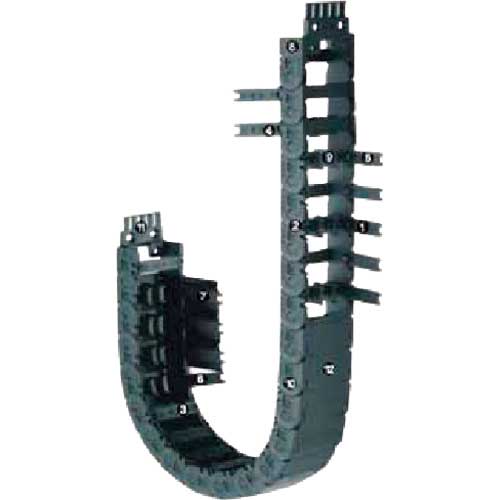 【廃番】igus エナジーチェーン ケーブル保護管 1リンク 1400.038.075.0-1L