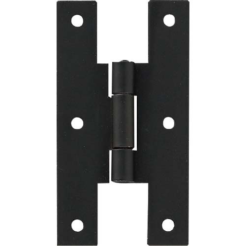 光 ウエスタン蝶番 黒 中 KWB-52
