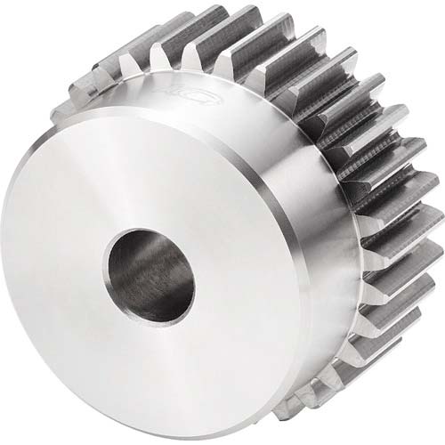 KG S45C平歯車 S80S 40BF-0806 形状B1 モジュール0.8 歯数40 歯幅8mm 穴径Φ6mm