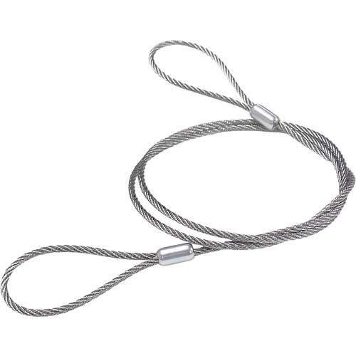 ニッサチェイン ステンレスカットワイヤー アルミカシメ 2.0X1020mm (1本=1PK) Y-84