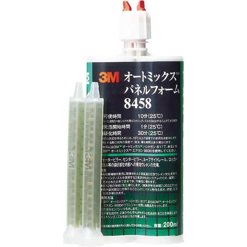 【廃番】3M オートミックス パネルフォーム 8458 主剤・硬化剤各100ml
