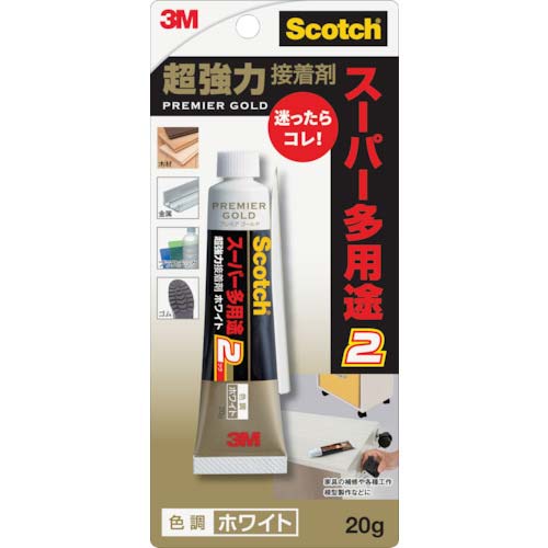 3M スコッチ 超強力接着剤プレミアゴールドスーパー多用途2