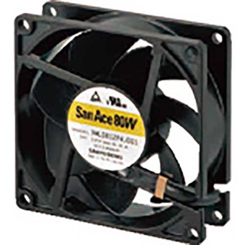 【廃番】SanAce 防水ファン(80×25mm DC12V パルスセンサ付き) 9WP0812H401