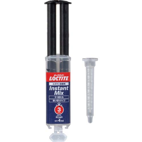 LOCTITE 高強度エポキシ接着剤 2液タイプ 透明 インスタントミックス 4ml LIM-004