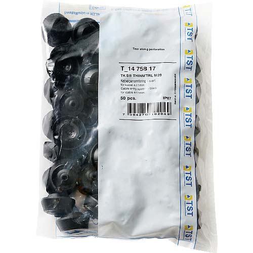 SUGATSUNE (210039634) T-1475817-P50 防水・防塵グロメット ブラック