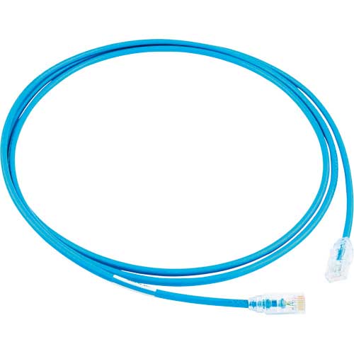 PANDUIT カテゴリ6A細径パッチコード 0.5m 青 UTP28X0.5MBU