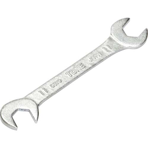 TONE 両口スパナ 薄型スパナ 二面幅10mm 全長100mm DSTO-10