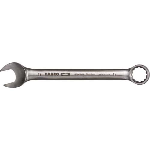 BAHCO コンビネーションスパナ ステンレス製 1/4 全長105mm SS003-8
