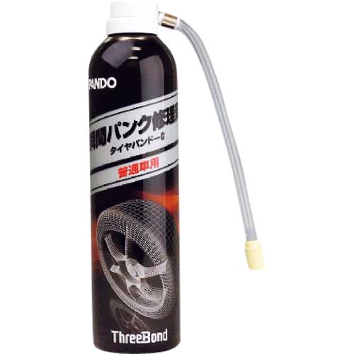 THREEBOND 補修キット 瞬間パンク修理剤 タイヤパンドーC 普通車用 385ml(6001AC) TB6001AC