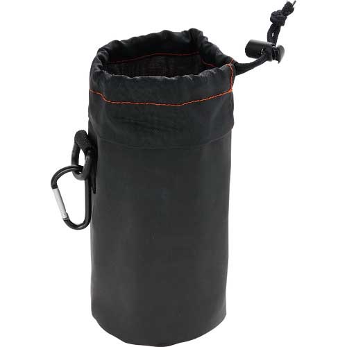 TRUSCO ペットボトルホルダー カラビナ付き ブラック TPC-BK