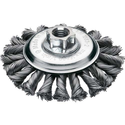 LESSMANN 左右逆ノットカップブラシ