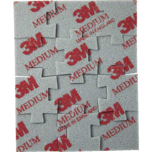 3M ジグソーパズル型スポンジ研磨材