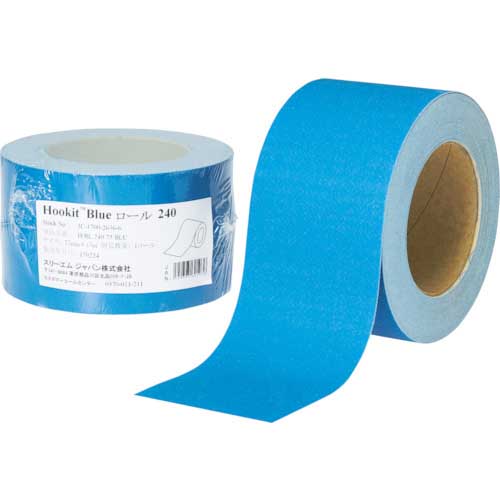3M フッキット ブルーサンディングロール 75mmX15m #320(1巻入) H/RL 320 75 BLU