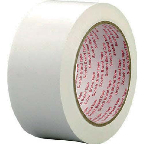 スリーエム 高機能ラインテープ　471　白　50mmX32.9m　個装 471 WHI 50X32 K 1巻 3M 高機能ラインテープ 471 白 50mmX32.9m 個装 WHI 50X32 Kの通販