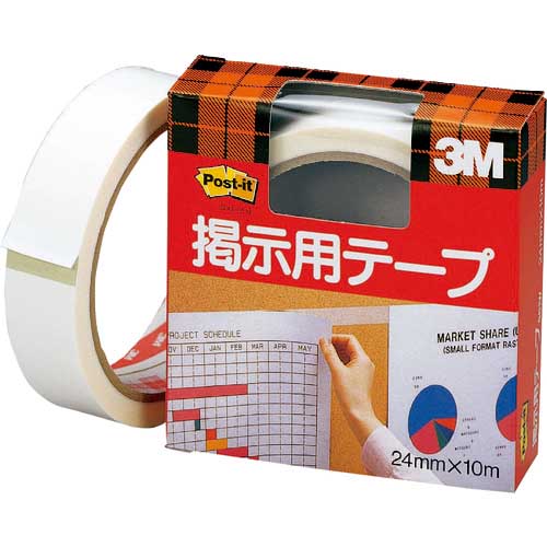 3M ポスト・イット 掲示用テープ 24mmX10m 561W