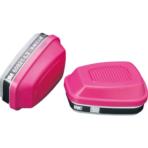 3M 有機ガス用吸収缶 L3ろ過材付き 60921-L3 2個入り