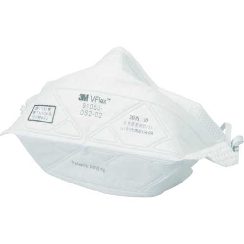 3M Vフレックス 使い捨て式防じんマスク 防じん加工済み 9105J-CR 20枚入り 9105J CR