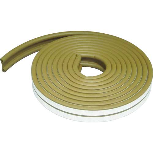3M 戸あたりテープ 室内ドア用 P型 6mm×9mm×5m 茶 EN-51BR