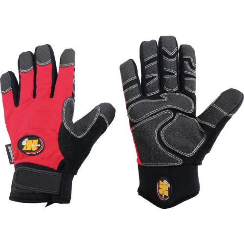 ミエローブ 防水防寒手袋(レッド) L NO.754-L-RE