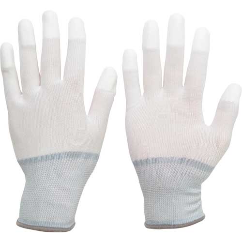 ミドリ安全 ポリエステル手袋 指先コート SPU-131N 10双入 SPU-131N