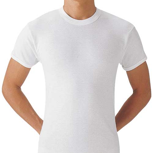 グンゼ やわらか肌着 半袖 丸首 2枚組 SV61142