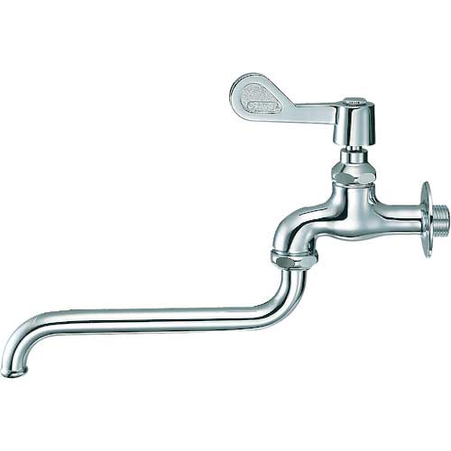 SANEI 厨房用自在水栓 二条ネジ 90度開閉 一般地・寒冷地共用形 固定コマ A1310-13