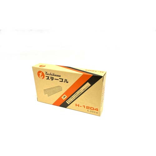 タチカワ ステープル 肩幅12mm 長さ4mm 5000本入り H-1204