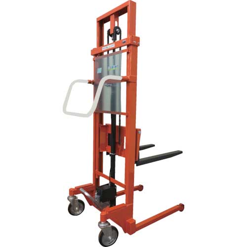 TRUSCO コゾウリフター フォーク式 H78-2200 足踏み油圧式 BEA-H500W-22ST