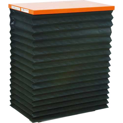 TRUSCO テーブルリフト 電動Bねじ100V 蛇腹付 HDL RJ-12