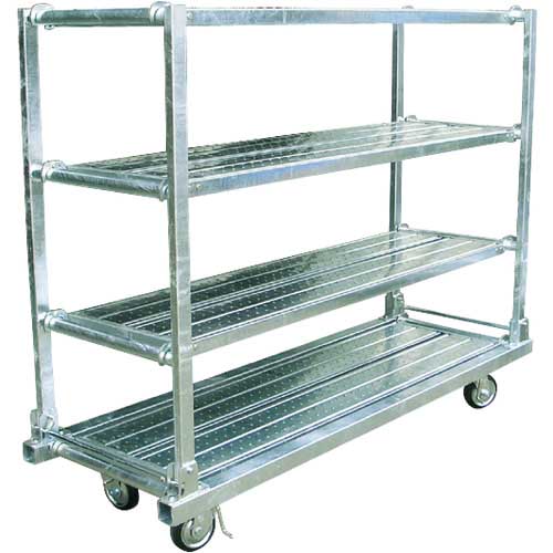 カンベ かんたん棚 床1枚棚板3枚付 ( KT1850N4 ) (株)神戸車輛製作所 検索結果 ＜ 床材本舗（ゆかざいほんぽ）公式