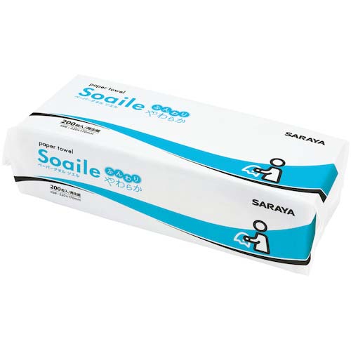 ティーズ ページ5 サラヤ ペーパータオルソエル 200枚入りX42袋 51847の通販｜現場市場