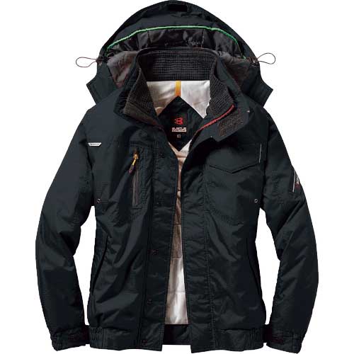 【廃番】BURTLE 防寒ジャケット 7210-35-S ブラック