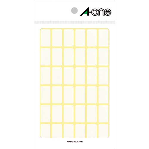 3M エーワン フリーラベル白無地12×21 36面×15シート540片入 06002