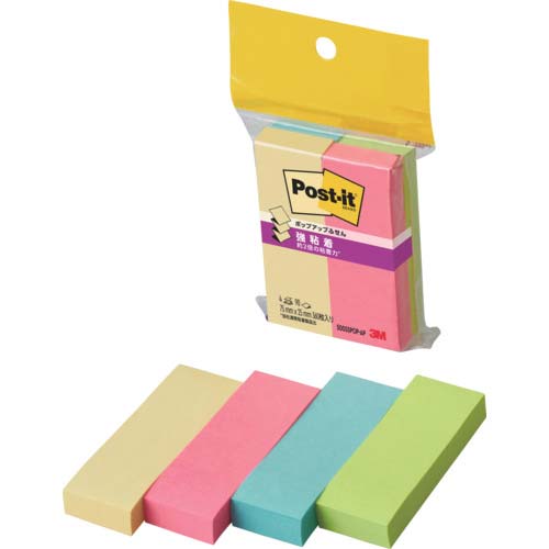 3M ポスト・イット 強粘着ポップアップふせん(詰め替え用) 500SSPOP-AP