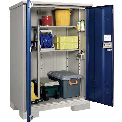 タクボ 小型物置 グランプレステージ ドアーズ 開き戸タイプ ディープブルー 1120×900×1600 HM-119BTDB