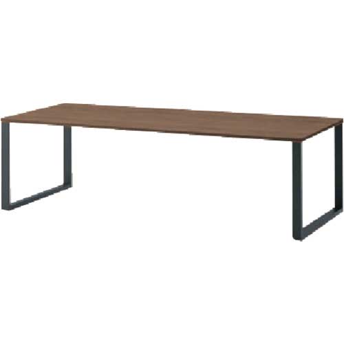 【廃番】ITOKI ノットワークテーブル両面D1100 天板ノルディックバーチ・脚サテンブラック JWL-181GES-TN