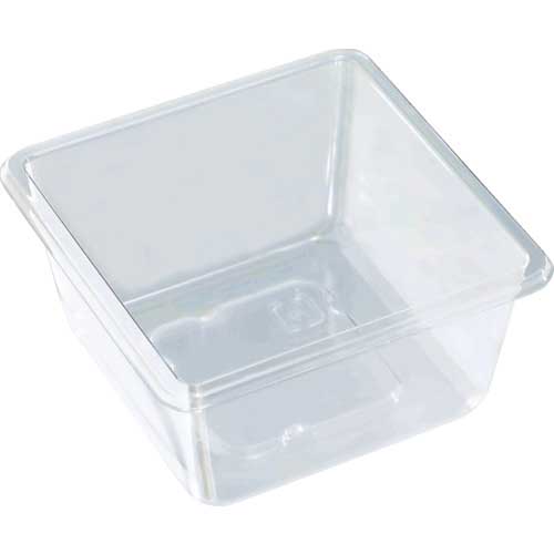 TRUSCO PET製超耐寒小型容器 透明 100枚 PETY