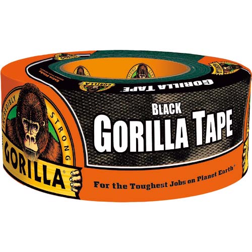 【廃番】KURE 強力補修テープ ゴリラテープ ブラック 48mm×11m×厚さ0.43mm NO1776
