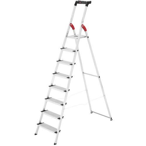 ハセガワ 上枠付踏台 L-80 8ステップ(17777) L80-8