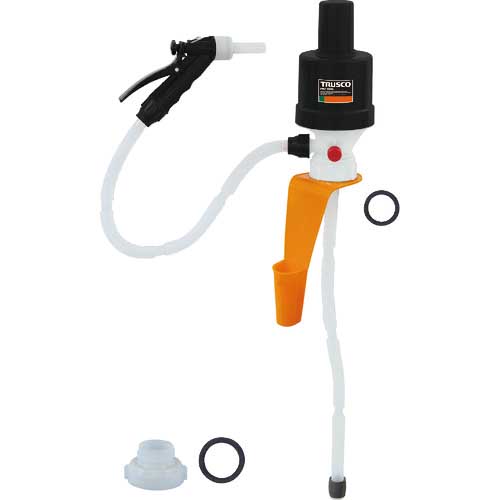 TRUSCO 給油用ポンプ JIS規格灯油缶対応(給油口65mm用アダプター付) PKP5065