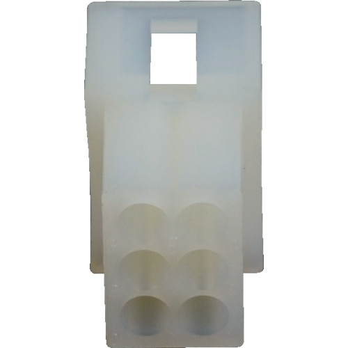 molex 1625プラグ ハウジング 極数6 パネル取付用耳無(39032067) 1625-06P1