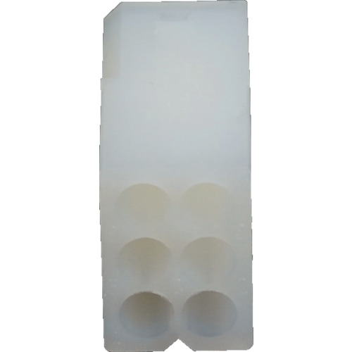 molex 1625リセプタクル ハウジング 極数6 パネル取付用耳無(39032069) 1625-06R1