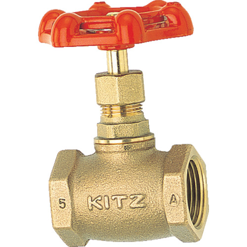 KITZ 青銅製グローブバルブ100型 25A A-25A