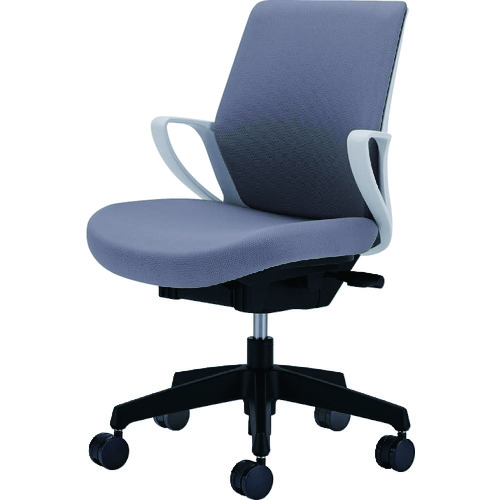 【廃番】コクヨ オフィスチェア picora (ピコラ) ローバック CR-G530E1GRE3-W