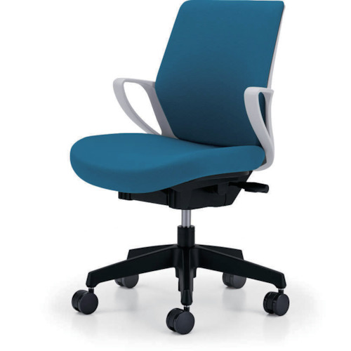 【廃番】コクヨ オフィスチェア picora (ピコラ) ローバック CR-G530E1GRT4-W