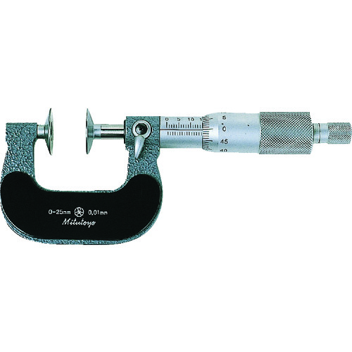 MITUTOYO 歯厚マイクロメーター(123-101) GMA-25