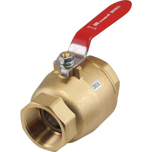 HAMAI 黄銅製禁油処理ボールバルブ(フルボア) HBS-47-20RC